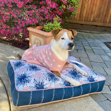 Load image into Gallery viewer, Blue and pink mattress dog bed