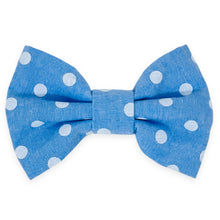 Load image into Gallery viewer, Periwinkle Dot Bow Tie