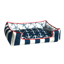 Load image into Gallery viewer, Sailor Drifter Dog Bed