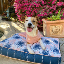 Load image into Gallery viewer, Blue and pink mattress dog bed