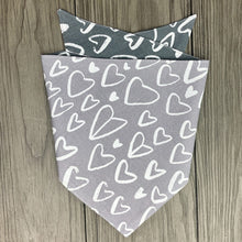 Load image into Gallery viewer, Heart dog bandana
