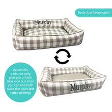 Load image into Gallery viewer, Sammy&#39;s Sew Shop Personalized Dog Bed
